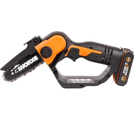 Аккумуляторная пила WORX 20В, 2Ач х1, ЗУ 2А WG324E