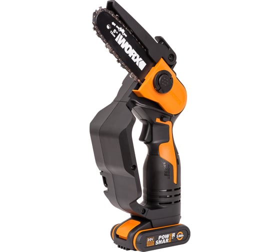 Аккумуляторная пила WORX 20В, 2Ач х1, ЗУ 2А WG324E