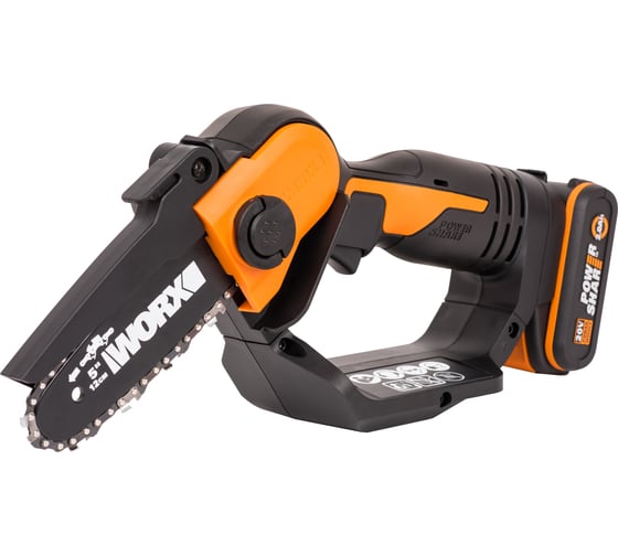 Аккумуляторная пила WORX 20В, 2Ач х1, ЗУ 2А WG324E