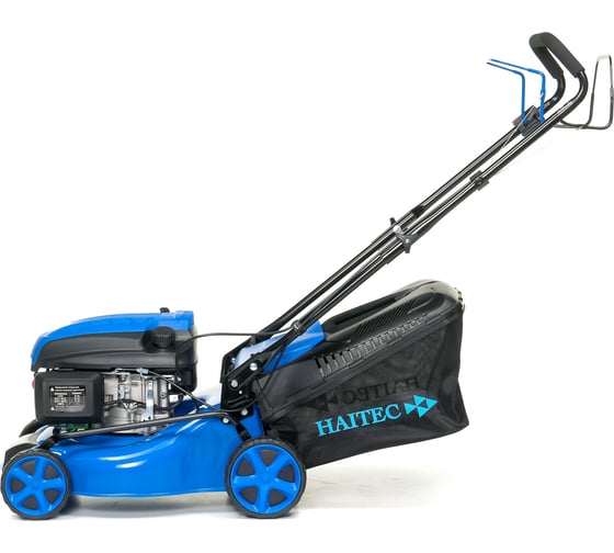 Самоходная газонокосилка HAITEC мульчирующая, 3,5 л.с.+ запасной нож HT-RM420 1