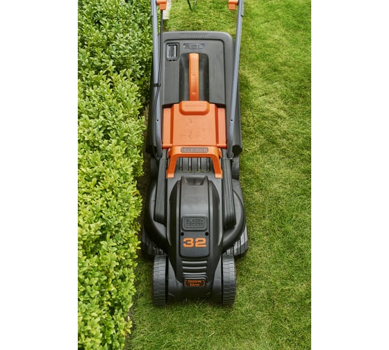 Колесная электрическая газонокосилка Black+Decker BEMW351-QS