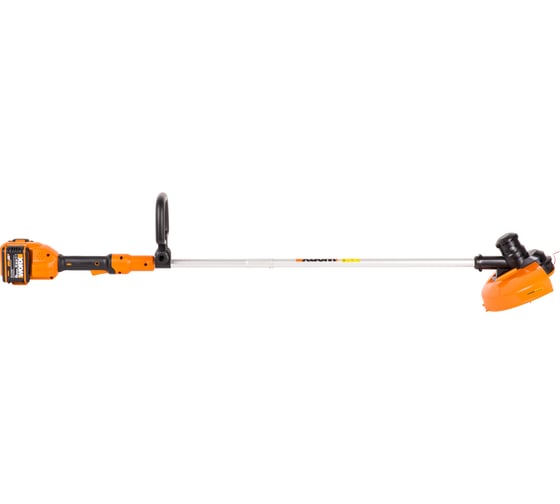 Аккумуляторный триммер WORX 40В, 33см, 2Ач х2, двойное ЗУ, коробка WG183E