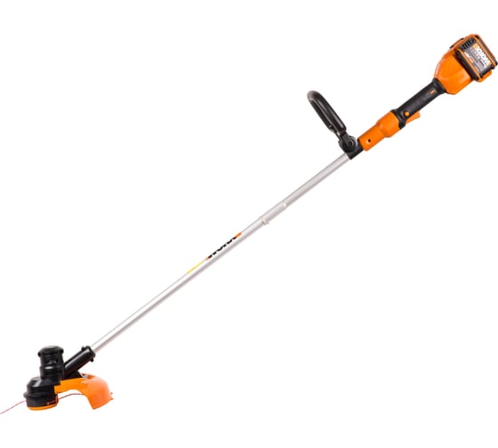 Аккумуляторный триммер WORX 40В, 33см, 2Ач х2, двойное ЗУ, коробка WG183E
