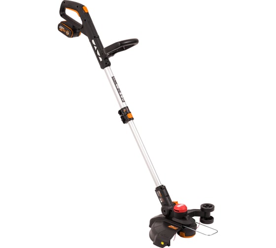Аккумуляторный триммер WORX бесщёточный, 20В, 33см, 4Ач х1, ЗУ 2А, коробка WG173E
