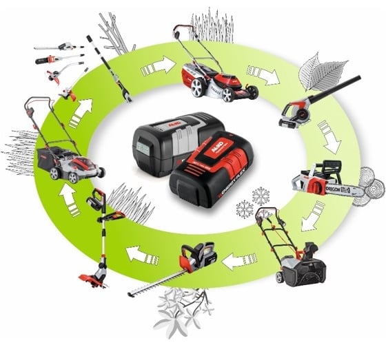 Газонокосилка AL-KO 42.9 Li Energy Flex, акк. 113694