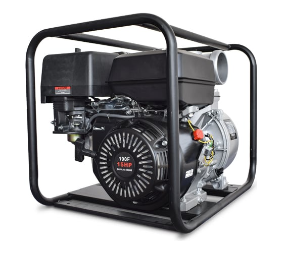 Бензиновая мотопомпа REDVOLT wp40c чистая вода, 4" EPMB40