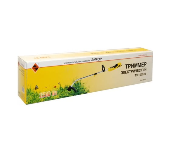 Электрический триммер Энкор ТЭ 1200/38 56412