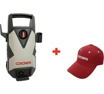 Мойка высокого давления Crown CT42019 + кепка