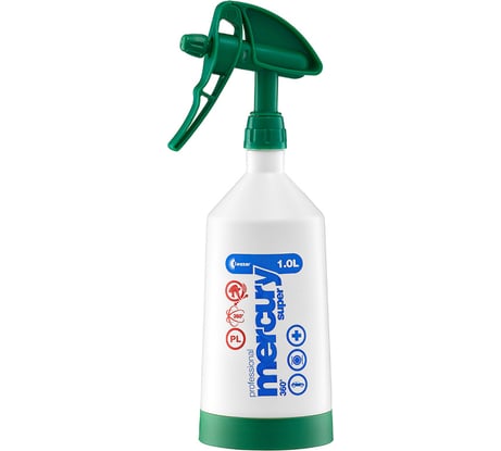 Ручной опрыскиватель KWAZAR MERCURY PRO+ 1 л, зеленый WTM.1431