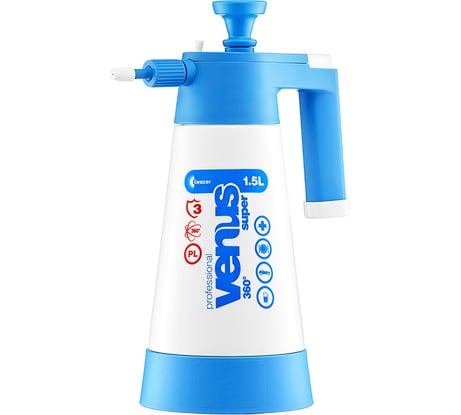Компрессионный опрыскиватель KWAZAR VENUS PRO+ 1,5 л WTV.0224/WTV.1435