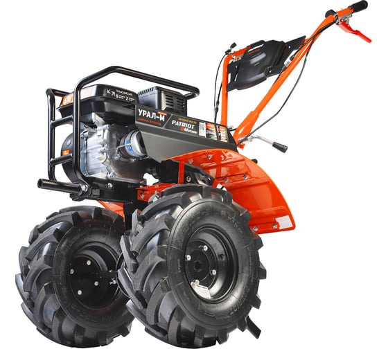 Бензиновый мотоблок PATRIOT УРАЛ M колеса EXTREME 440107007