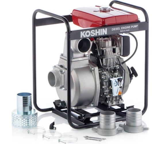 Дизельная мотопомпа Koshin SEY-100D 100541546
