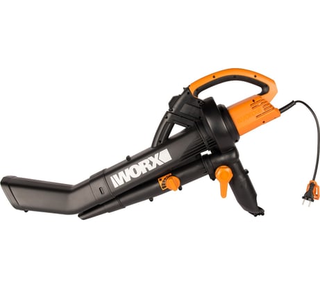 Воздуходув/садовый пылесос WORX 3000Вт, 335 км/ч, 10м3/мин WG505E