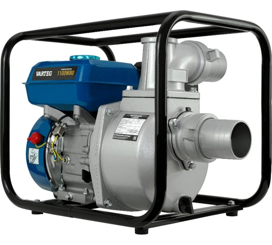 Бензиновая мотопомпа VARTEG 1100W80 6559