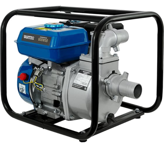 Бензиновая мотопомпа VARTEG 600W50 6558