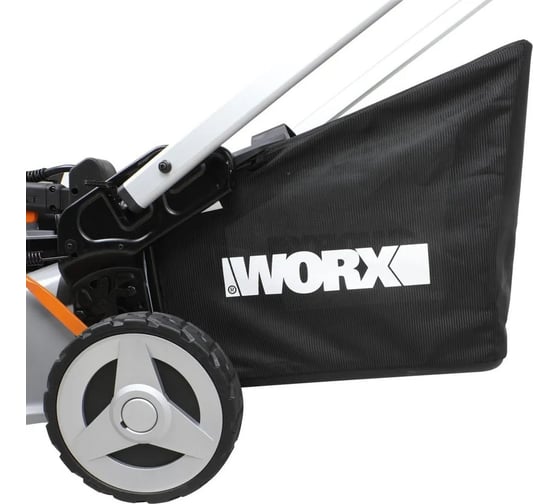 Аккумуляторная самоходная газонокосилка WORX 80В 51см, бесщеточная, 4Ач х4, BASECAMP 4x1А, коробка WG761E