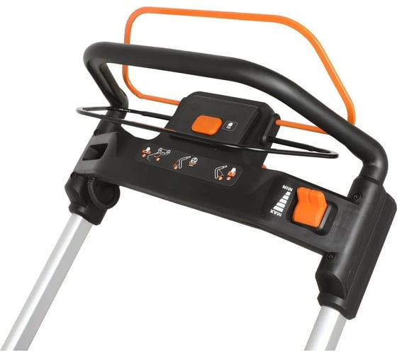 Аккумуляторная самоходная газонокосилка WORX 80В 51см, бесщеточная, 4Ач х4, BASECAMP 4x1А, коробка WG761E