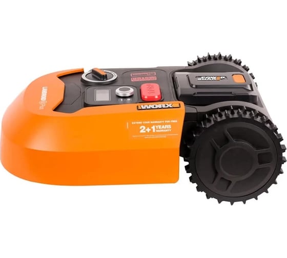 Роботизированная газонокосилка WORX Landroid M500 Plus 500м2 WR165E