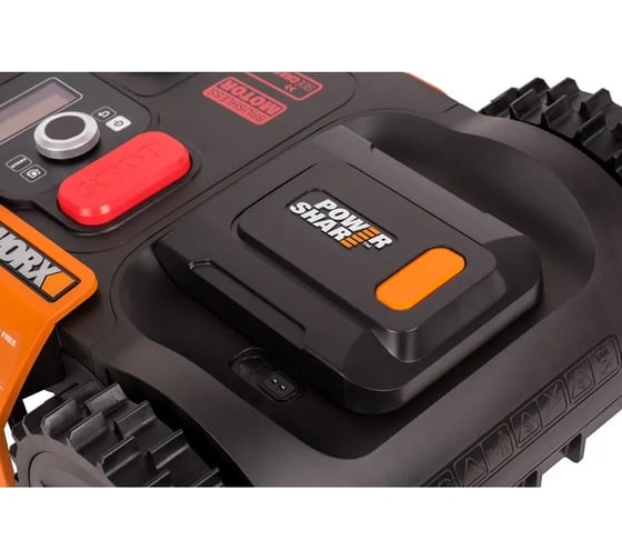 Роботизированная газонокосилка WORX Landroid M500 Plus 500м2 WR165E