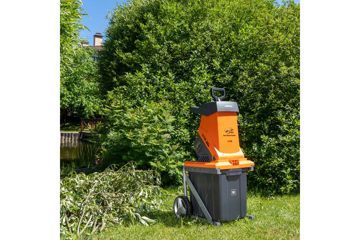 Садовый электрический измельчитель DAEWOO DSR 2700E - выгодная цена ...