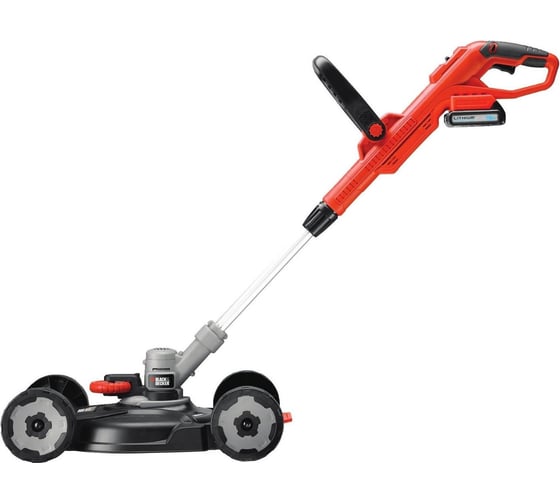 Аккумуляторный триммер 3-в-1 Black+Decker 18В, 2.0Ач + дека STC1820CM-QW