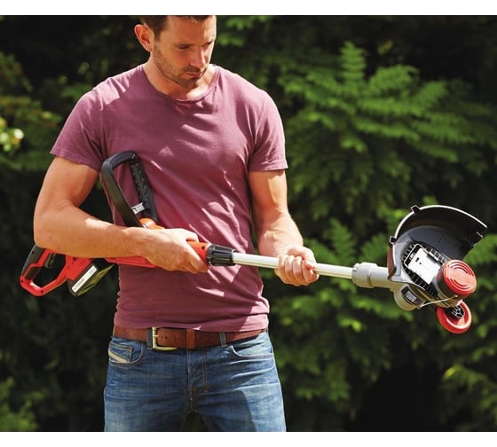 Аккумуляторный триммер 3-в-1 Black+Decker 18В, 2.0Ач + дека STC1820CM-QW