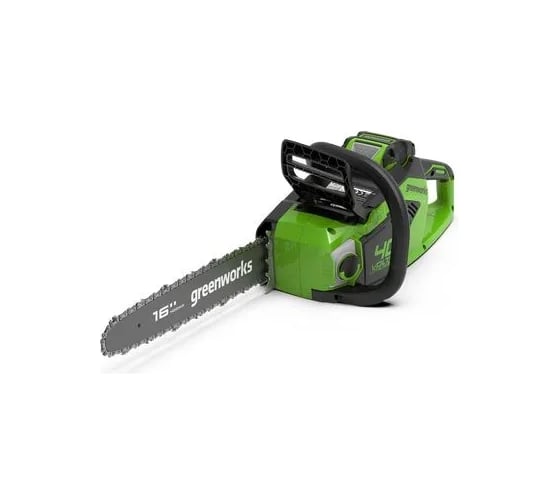 Аккумуляторная цепная пила Greenworks Арт., 40V, 40 см, 2000 Вт, бесщеточная, c 1хАКБ 4 Ач И ЗУ 2008807UB