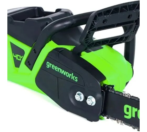 Аккумуляторная цепная пила Greenworks 40V, 40 см, 2000 Вт, бесщеточная, без АКБ И ЗУ 2008807