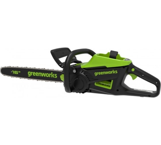 Аккумуляторная цепная пила Greenworks 60V, 40 см, бесщеточная, 2500 Вт, без АКБ и ЗУ 2008907 1