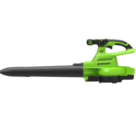 Аккумуляторный воздуходув-садовый пылесос Greenworks 40V, бесщеточный, без АКБ и ЗУ 2406907