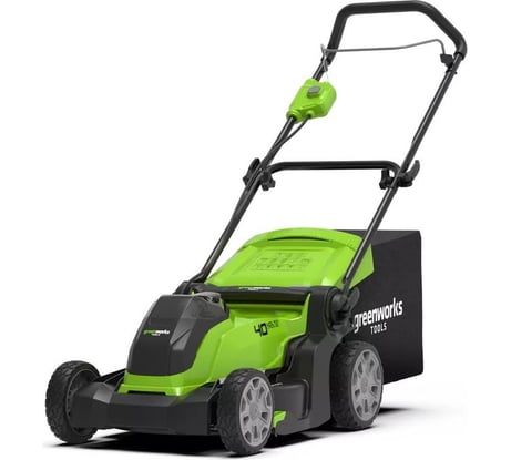 Аккумуляторная газонокосилка Greenworks 40V, бесщеточная, 41 см, без АКБ и ЗУ 2517907