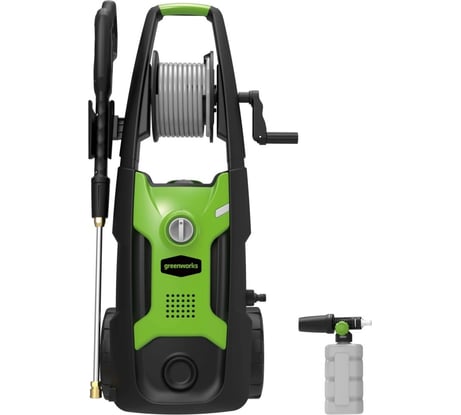 Электрическая мойка высокого давления Greenworks 2000 Вт, 140 бар 5106607