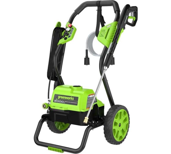 Электрическая мойка высокого давления Greenworks 1800 Вт, 140 бар 5106707 1