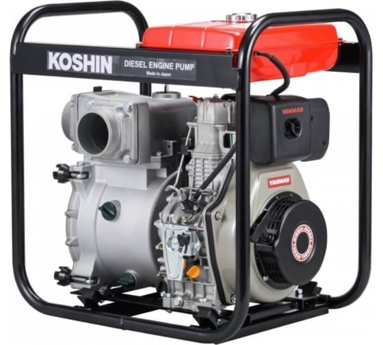 Дизельная мотопомпа для сильнозагрязненных вод Koshin KTY-100D 100545645