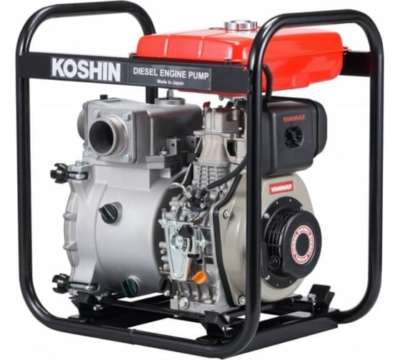 Дизельная мотопомпа для сильнозагрязненных вод Koshin KTY-80D 100545644