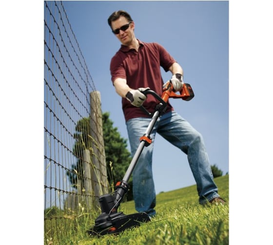 Аккумуляторный триммер Black+Decker GLC3630LB
