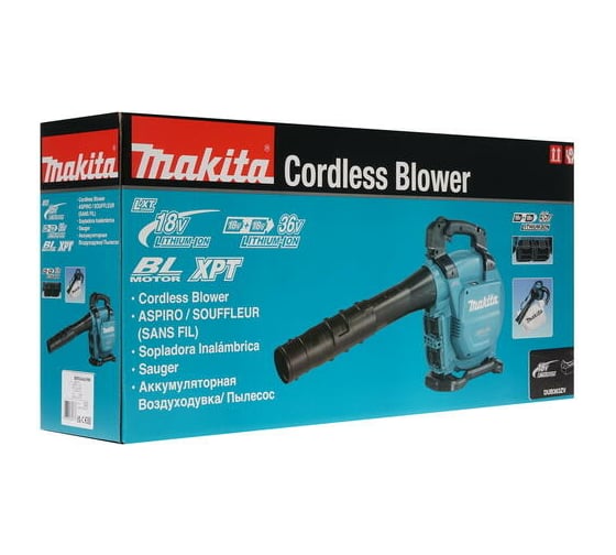 Аккумуляторная воздуходувка Makita DUB363ZV