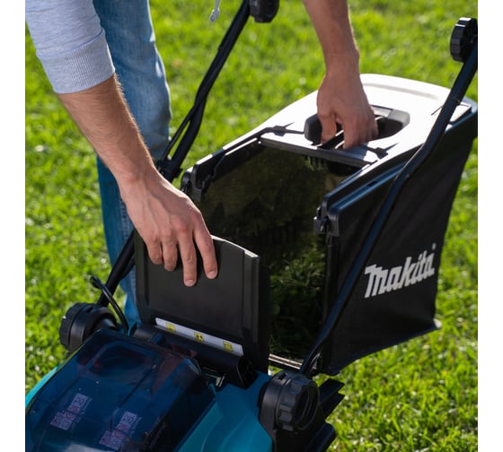 Аккумуляторная газонокосилка Makita LXT DLM382PM2