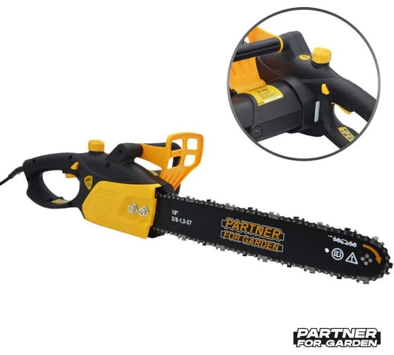 Цепная пила PARTNER FOR GARDEN ES-405/405 P (2000 Вт, 16" / 40 см шина, цепь 3/8-1,3-57, 57 звена, 220 В) 5048