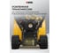 Бензиновая снегоуборочная машина Denzel sbm 610dt pro, 212cc, гусеницы, эл.старт, блок. дифф. 97657 56