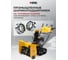 Бензиновая снегоуборочная машина Denzel sbm 610dt pro, 212cc, гусеницы, эл.старт, блок. дифф. 97657 58