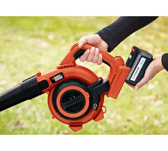 Садовый пылесос-воздуходув Black+Decker GWC3600LB-XJ