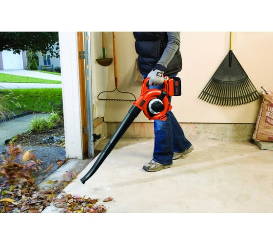 Садовый пылесос-воздуходув Black+Decker GWC3600LB-XJ