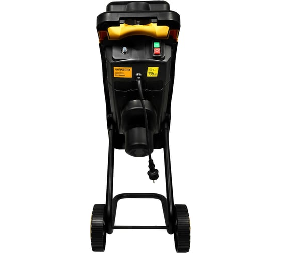 Садовый электрический измельчитель для веток / шредер PARTNER FOR GARDEN egs 3000 P, 3000 Вт, 45 мм, 4500 об мин, мешок 50 литров ( ШК ) 5572