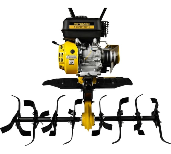 Мотоблок / мотокультиватор бензиновый  EXPERTPARTNER FOR GARDEN EXPERT-70 P ( 7 л.с., 120 см , 2 вперед / 1 назад, чугунный редуктор КОЛЕСА В КОМПЛЕКТ НЕ ВХОДЯТ ) ( ШК ) 5507