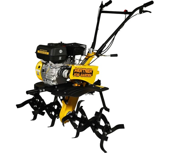 Мотоблок / мотокультиватор бензиновый EXPERT PARTNER FOR GARDEN EXPERT-70/3 P ( 7 л.с., 120 см, 3 вперед / 1 назад, чугунный редуктор, КОЛЕСА в комплект НЕ ВХОДЯТ ) ( ШК ) 5506