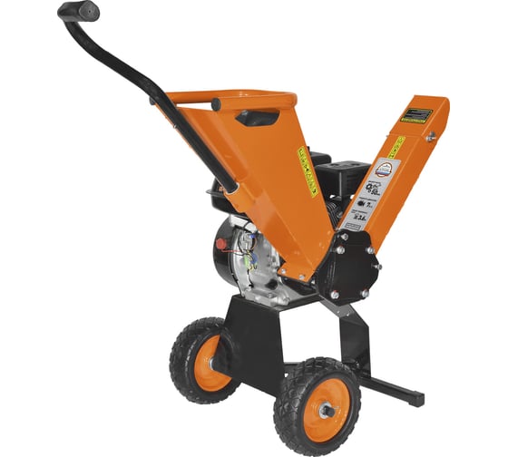 Садовый бензиновый измельчитель CARVER shg-7050 7.0 л.с., d.max-50мм, колеса 01.005.00016