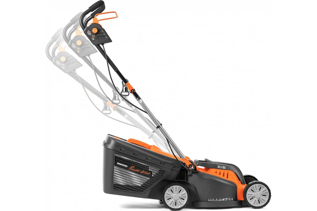 Электрическая газонокосилка DAEWOO DLM 1250E - выгодная цена, отзывы ...
