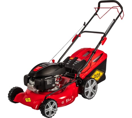 Бензиновая самоходная газонокосилка DDE LM 51-60 DH Honda 7,0 л.с., ширина 51 см, высота 25-75 мм, сбор-к 60 л, 915-021