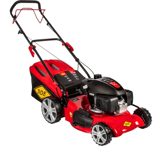 Бензиновая самоходная газонокосилка DDE LM 51-60 DH Honda 7,0 л.с., ширина 51 см, высота 25-75 мм, сбор-к 60 л, 915-021